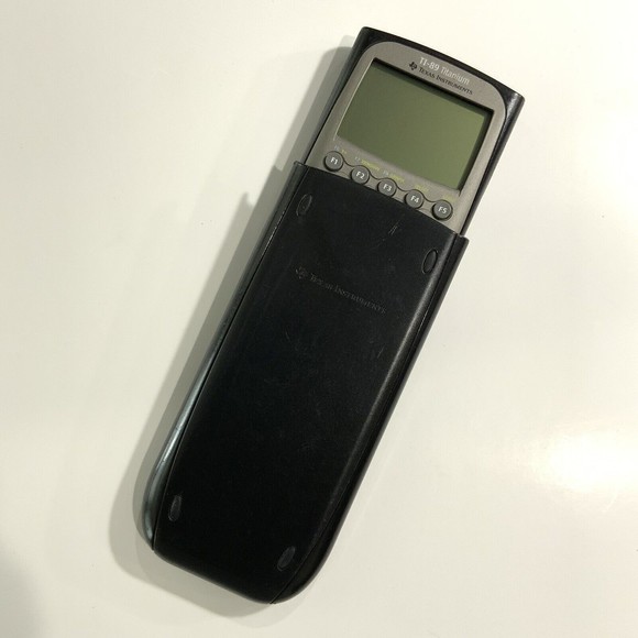 Texas Instruments TI-89 Graphing Calculator with Cover + New Batteries Tested - Picture 5 of 12